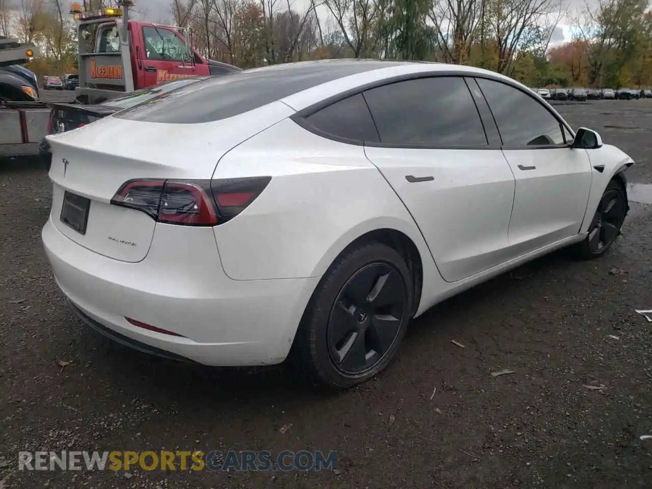 3 Photograph of a damaged car 5YJ3E1EB6PF596645 TESLA MODEL 3 2023