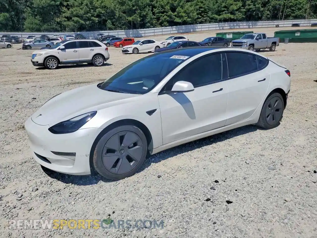 1 fotografías del automóvil dañado 5YJ3E1EB7PF389441 TESLA MODEL 3 2023