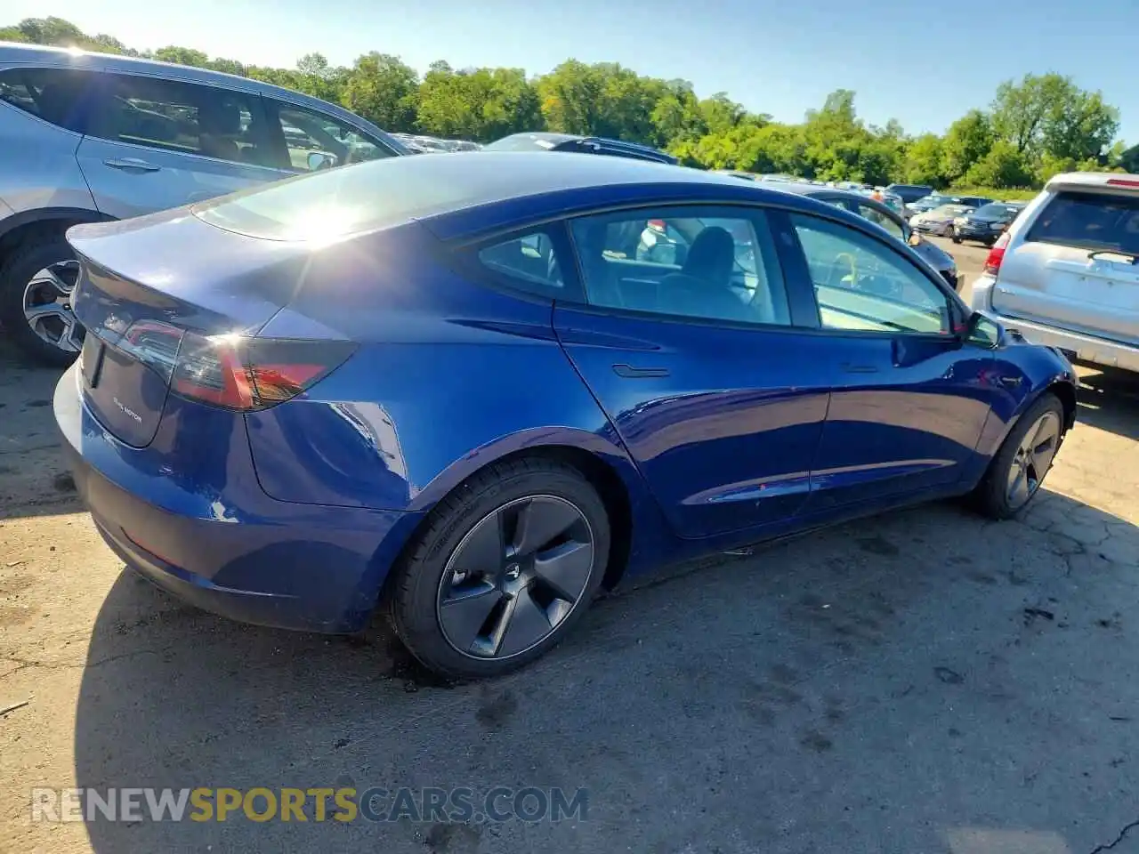 3 Photograph of a damaged car 5YJ3E1EB7PF624968 TESLA MODEL 3 2023