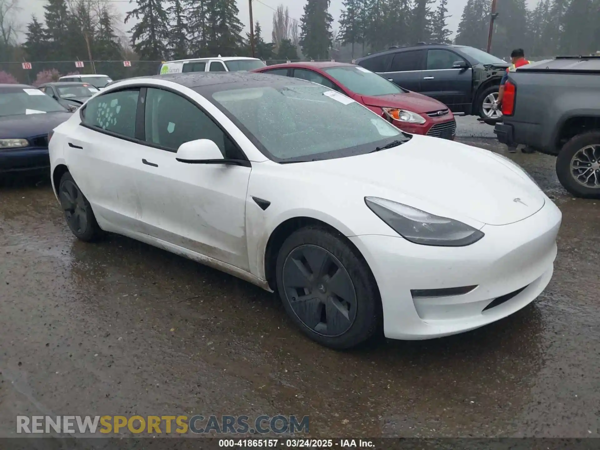 1 Photograph of a damaged car 5YJ3E1EB7PF634271 TESLA MODEL 3 2023