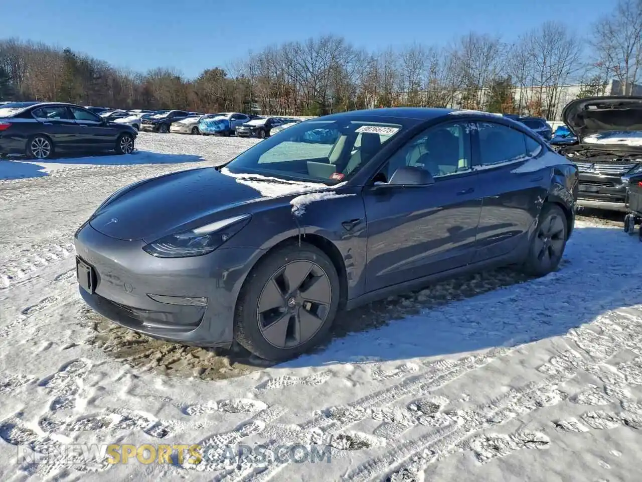 1 Photograph of a damaged car 5YJ3E1EB7PF690856 TESLA MODEL 3 2023