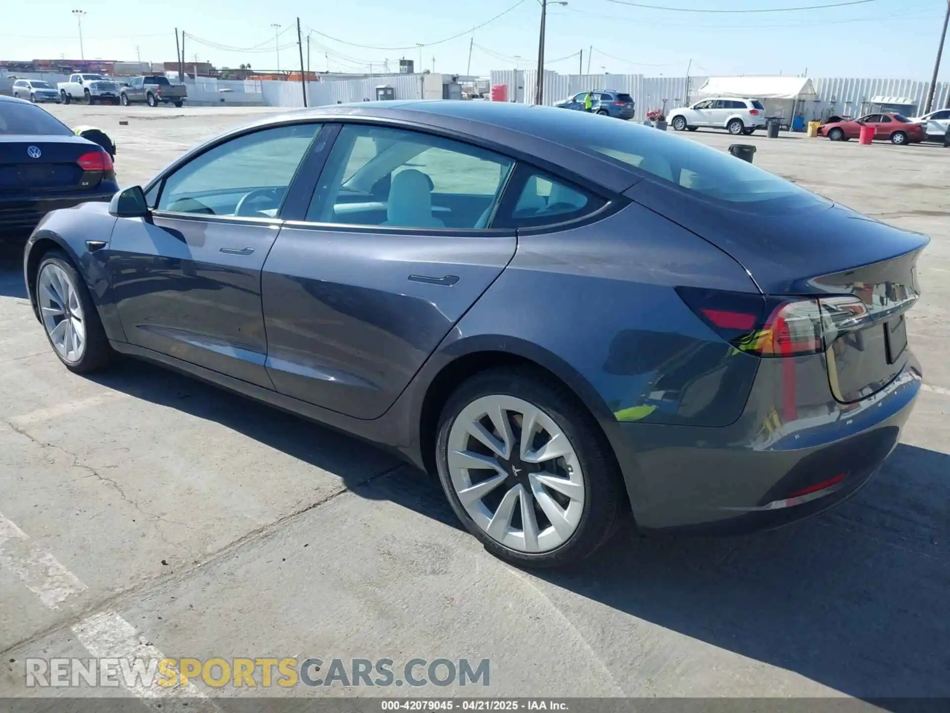 3 Photograph of a damaged car 5YJ3E1EB7PF704061 TESLA MODEL 3 2023