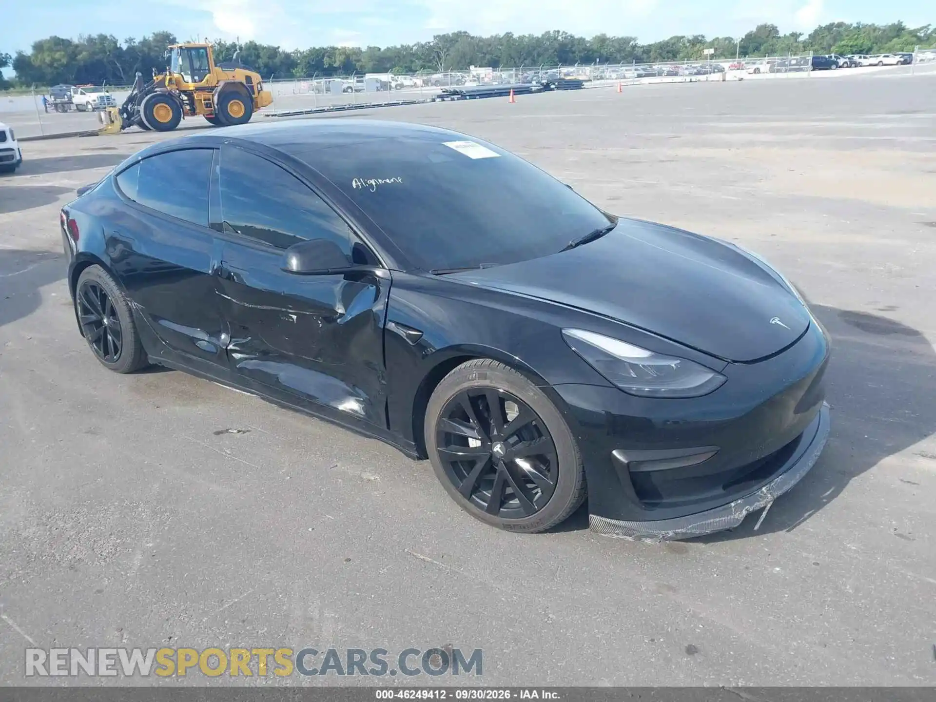 1 Photograph of a damaged car 5YJ3E1EB8PF387424 TESLA MODEL 3 2023