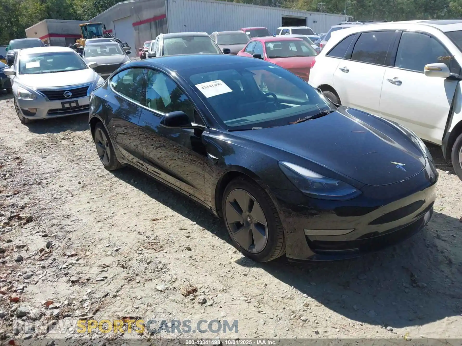 1 Photograph of a damaged car 5YJ3E1EB8PF388590 TESLA MODEL 3 2023