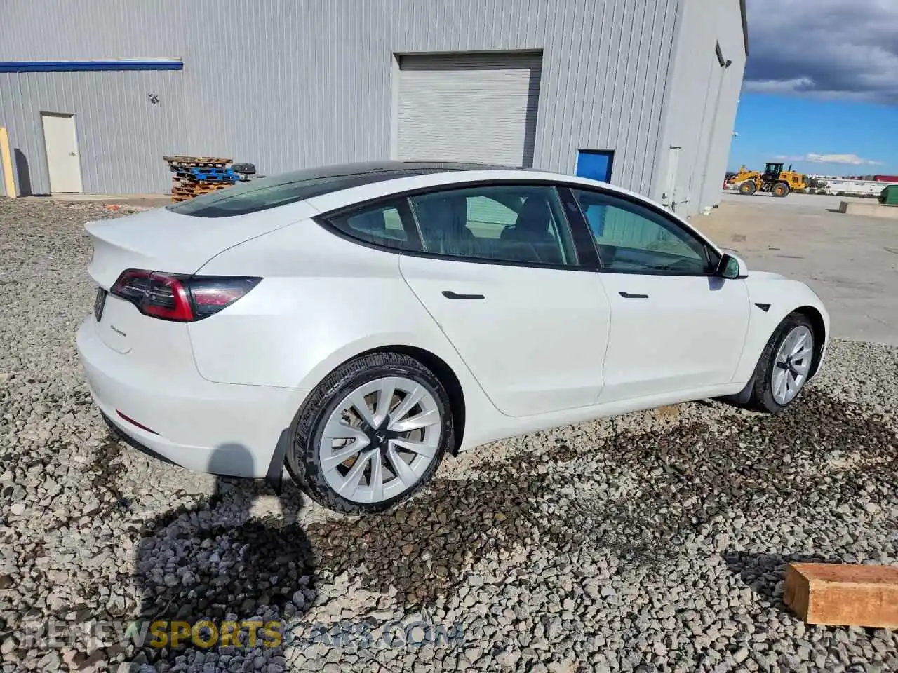 3 Photograph of a damaged car 5YJ3E1EB8PF393143 TESLA MODEL 3 2023
