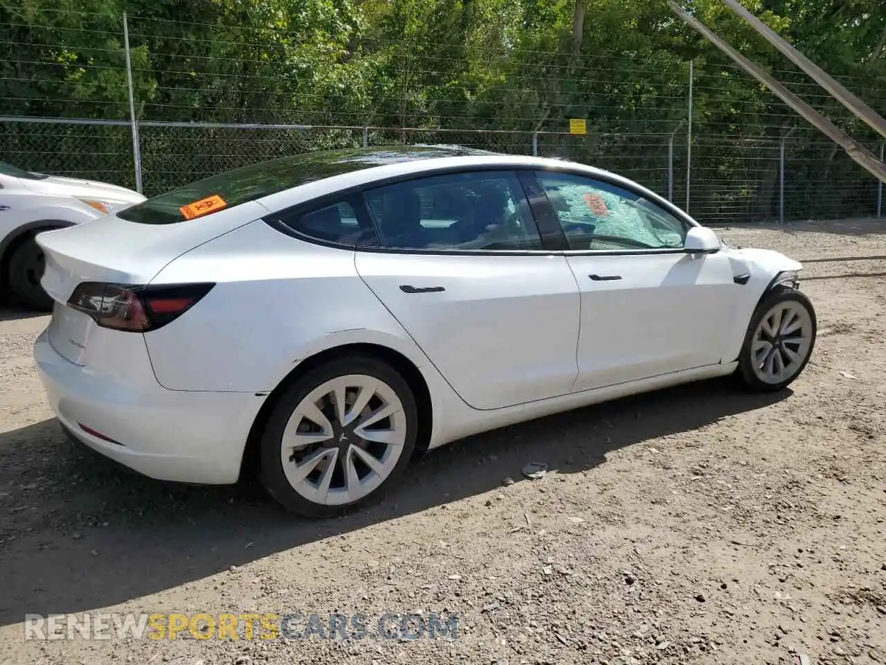 3 Photograph of a damaged car 5YJ3E1EB8PF479536 TESLA MODEL 3 2023