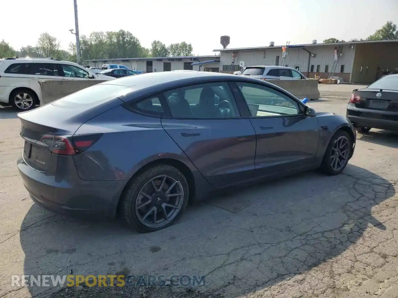 3 Photograph of a damaged car 5YJ3E1EB8PF602767 TESLA MODEL 3 2023