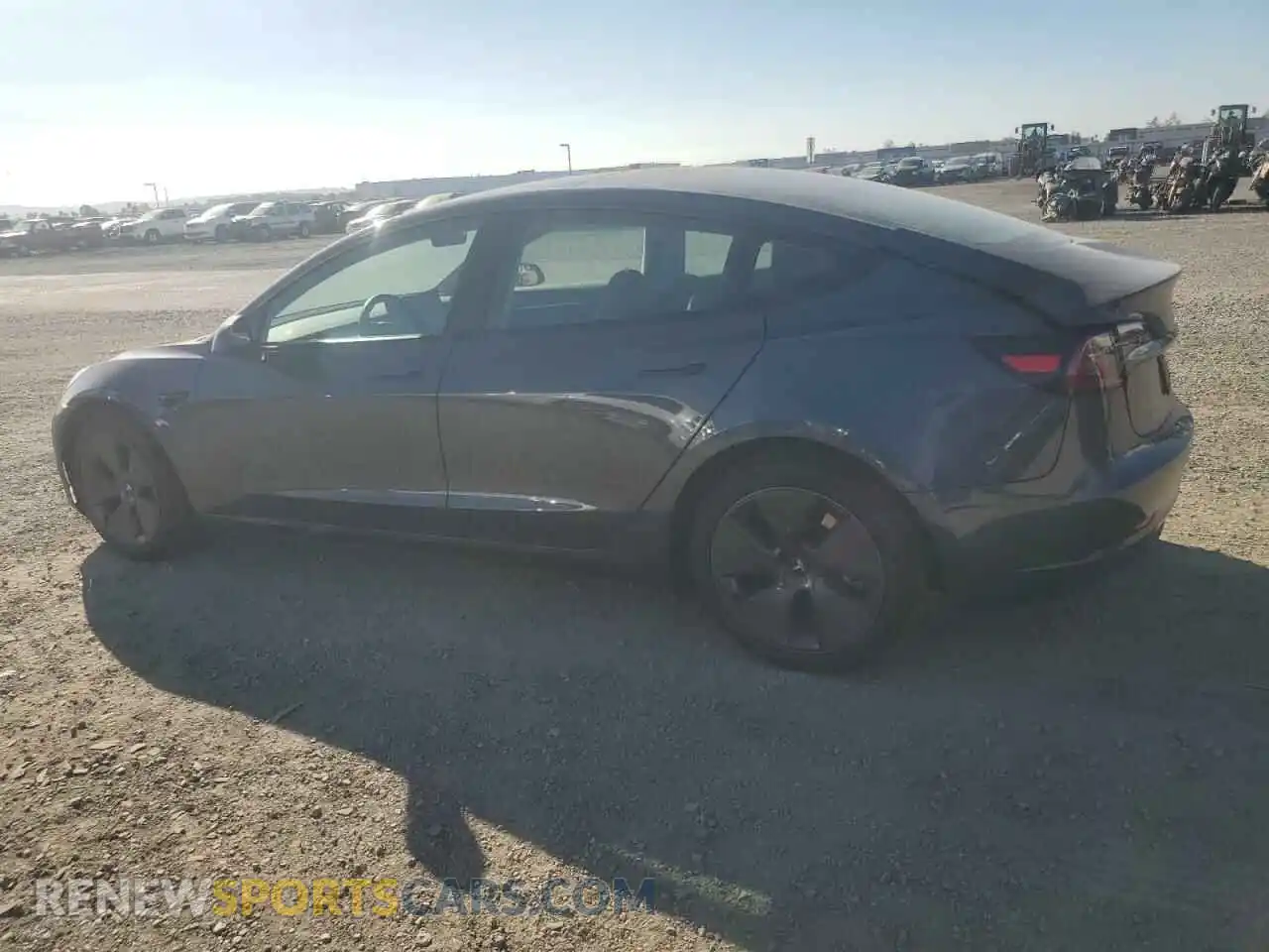 2 Photograph of a damaged car 5YJ3E1EB8PF606723 TESLA MODEL 3 2023