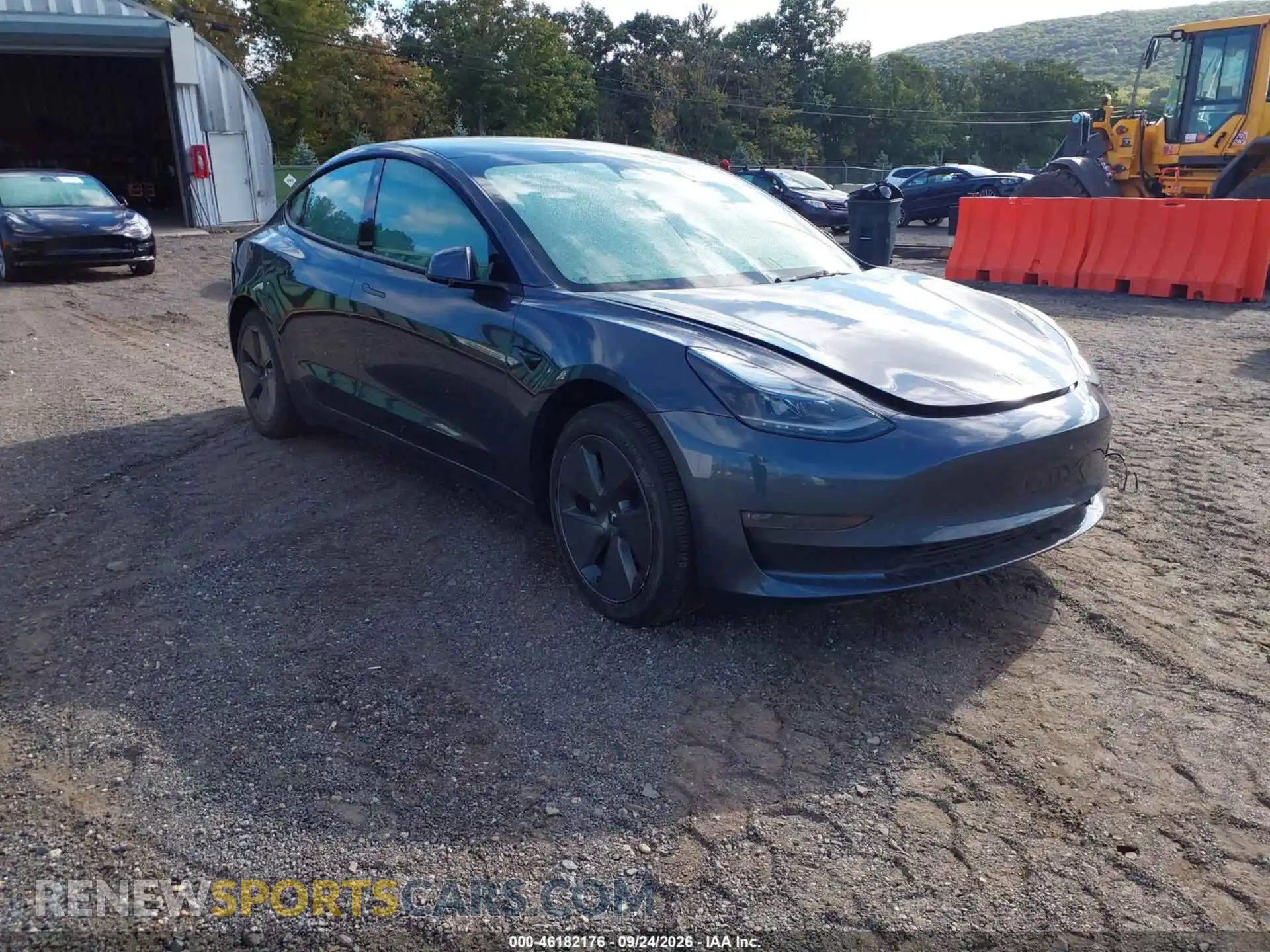 1 Photograph of a damaged car 5YJ3E1EB8PF616491 TESLA MODEL 3 2023
