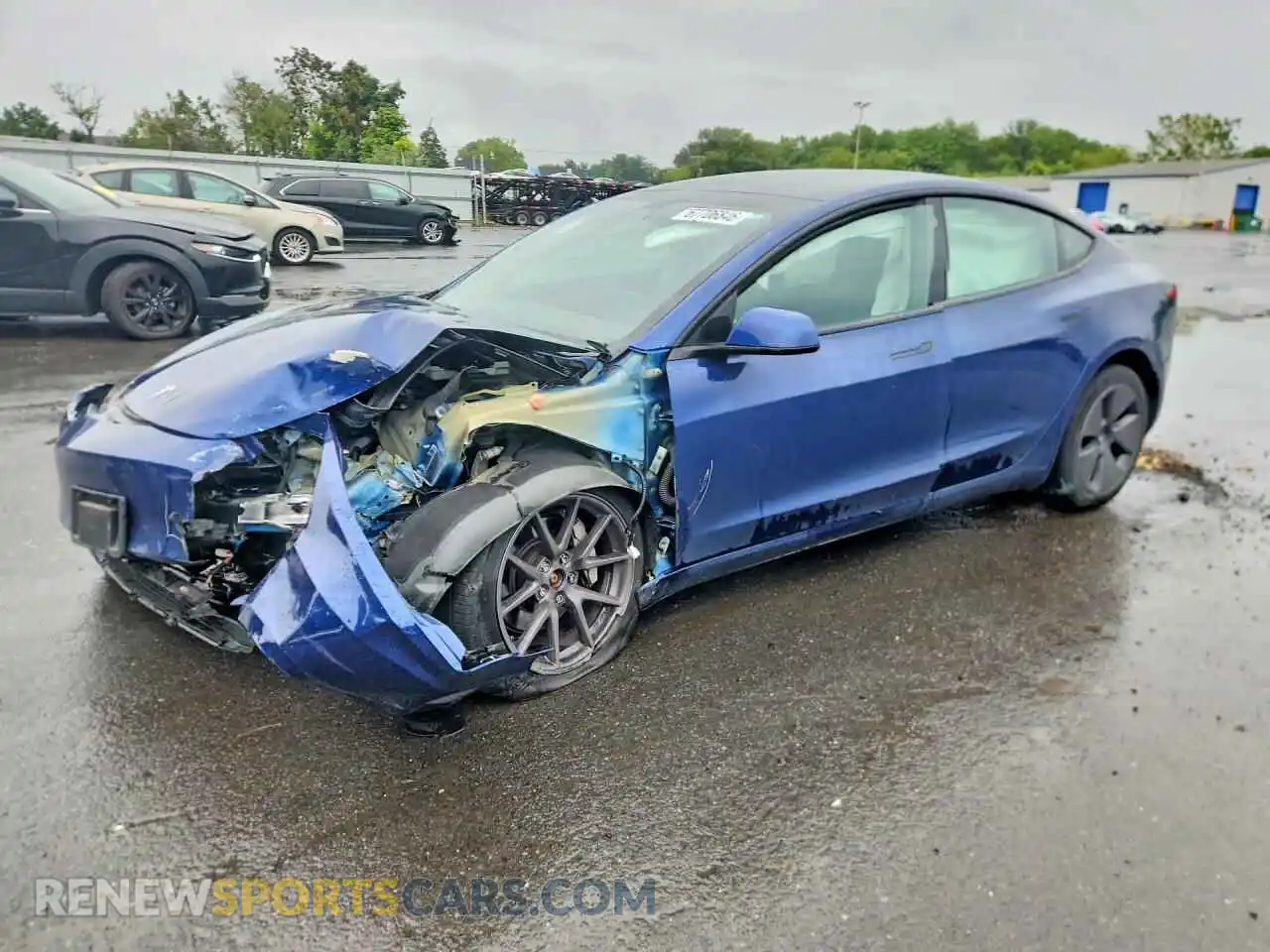 1 fotografías del automóvil dañado 5YJ3E1EB8PF621609 TESLA MODEL 3 2023