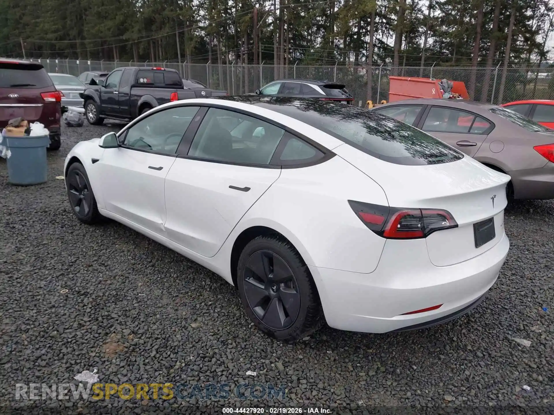 3 Photograph of a damaged car 5YJ3E1EB8PF621612 TESLA MODEL 3 2023