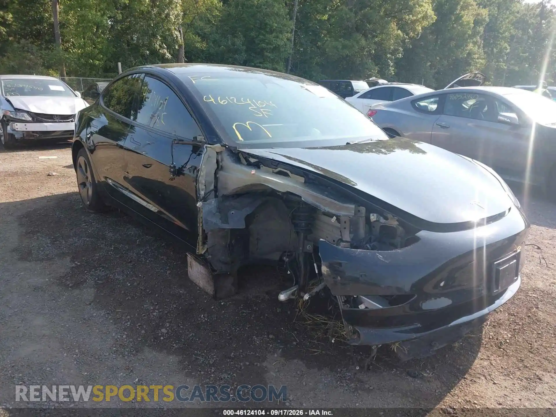 1 fotografías del automóvil dañado 5YJ3E1EB8PF631945 TESLA MODEL 3 2023