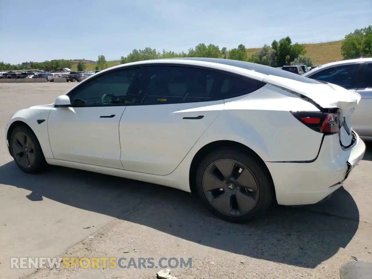 2 Photograph of a damaged car 5YJ3E1EB8PF632948 TESLA MODEL 3 2023