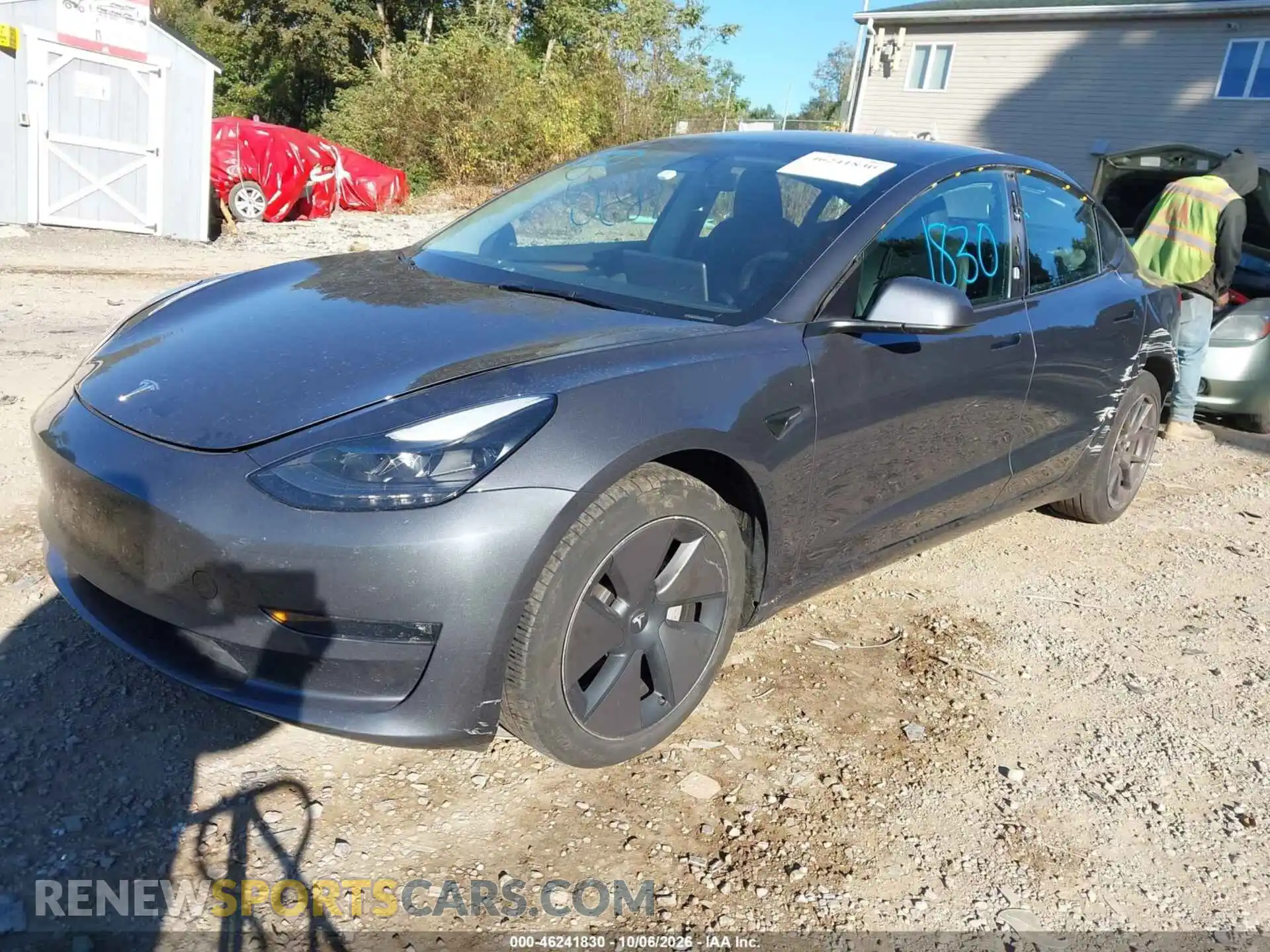 2 Photograph of a damaged car 5YJ3E1EB8PF688436 TESLA MODEL 3 2023
