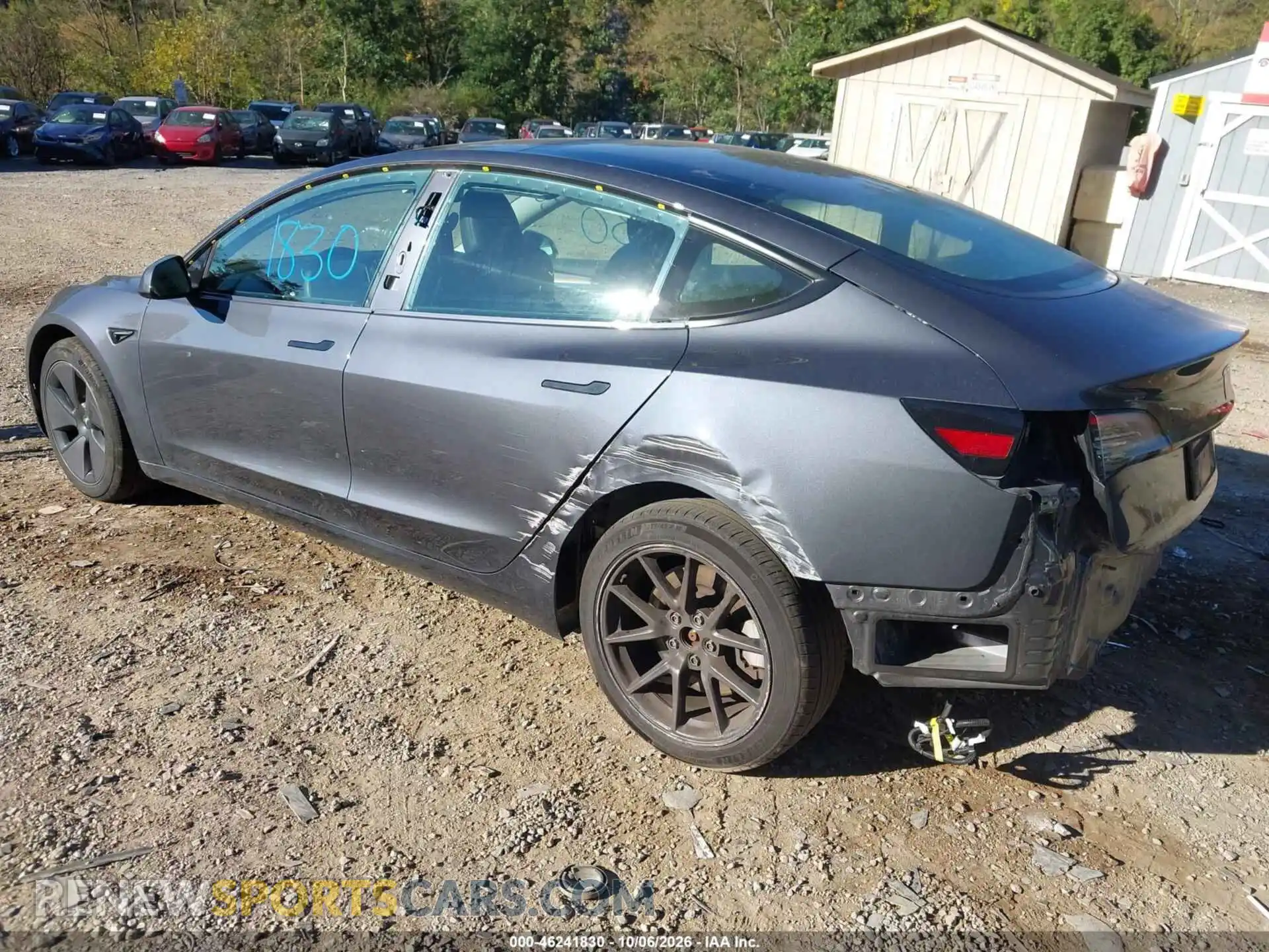 3 Photograph of a damaged car 5YJ3E1EB8PF688436 TESLA MODEL 3 2023