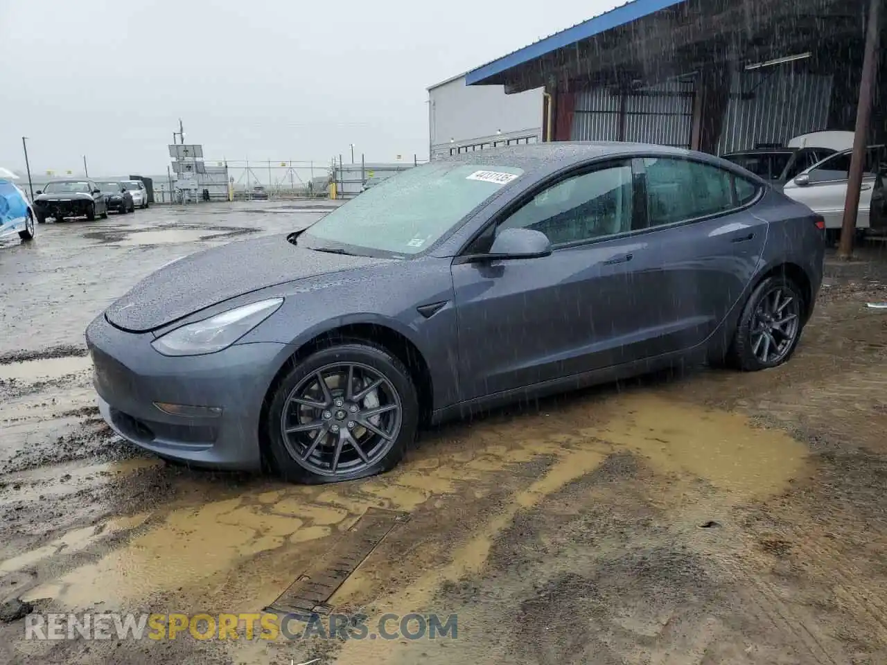1 Photograph of a damaged car 5YJ3E1EB8PF713545 TESLA MODEL 3 2023