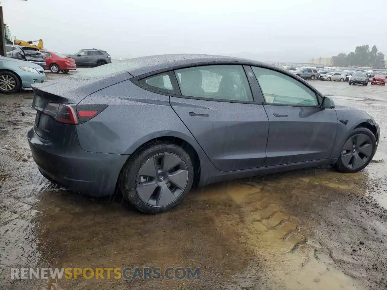 3 Photograph of a damaged car 5YJ3E1EB8PF713545 TESLA MODEL 3 2023