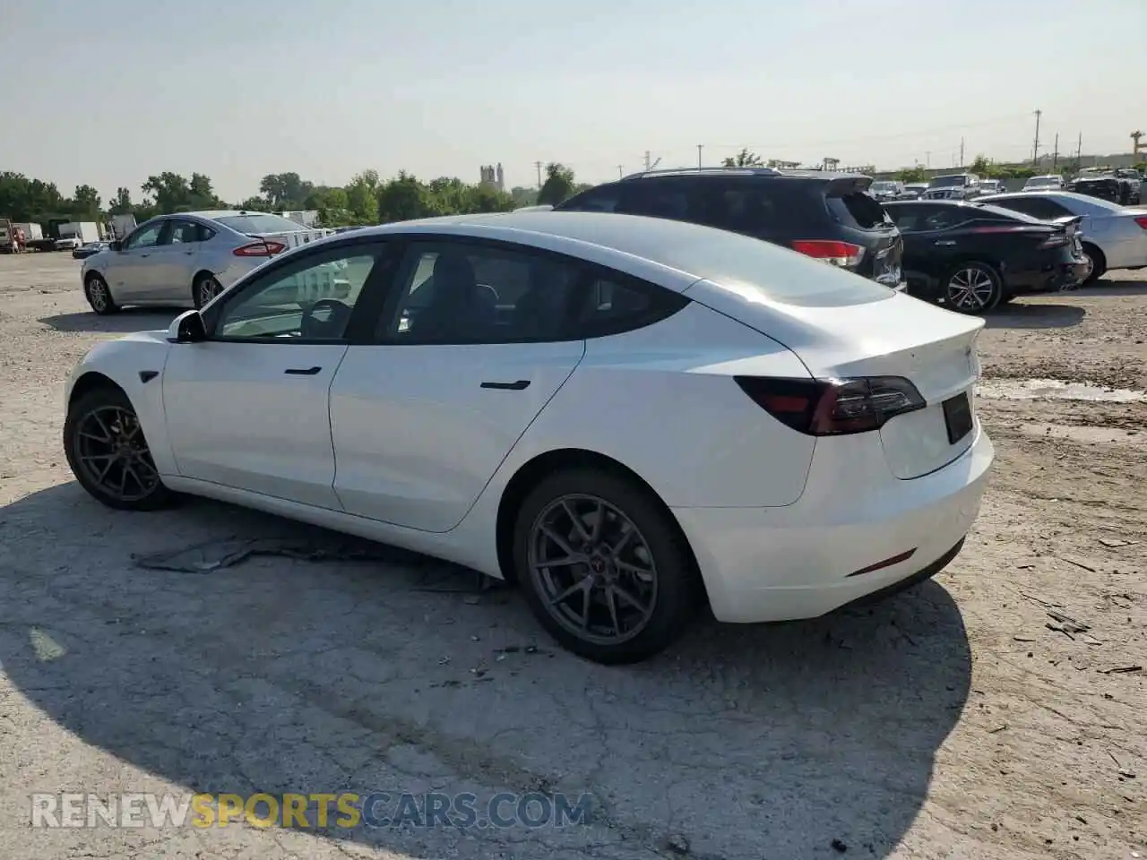 2 Photograph of a damaged car 5YJ3E1EB9PF391000 TESLA MODEL 3 2023