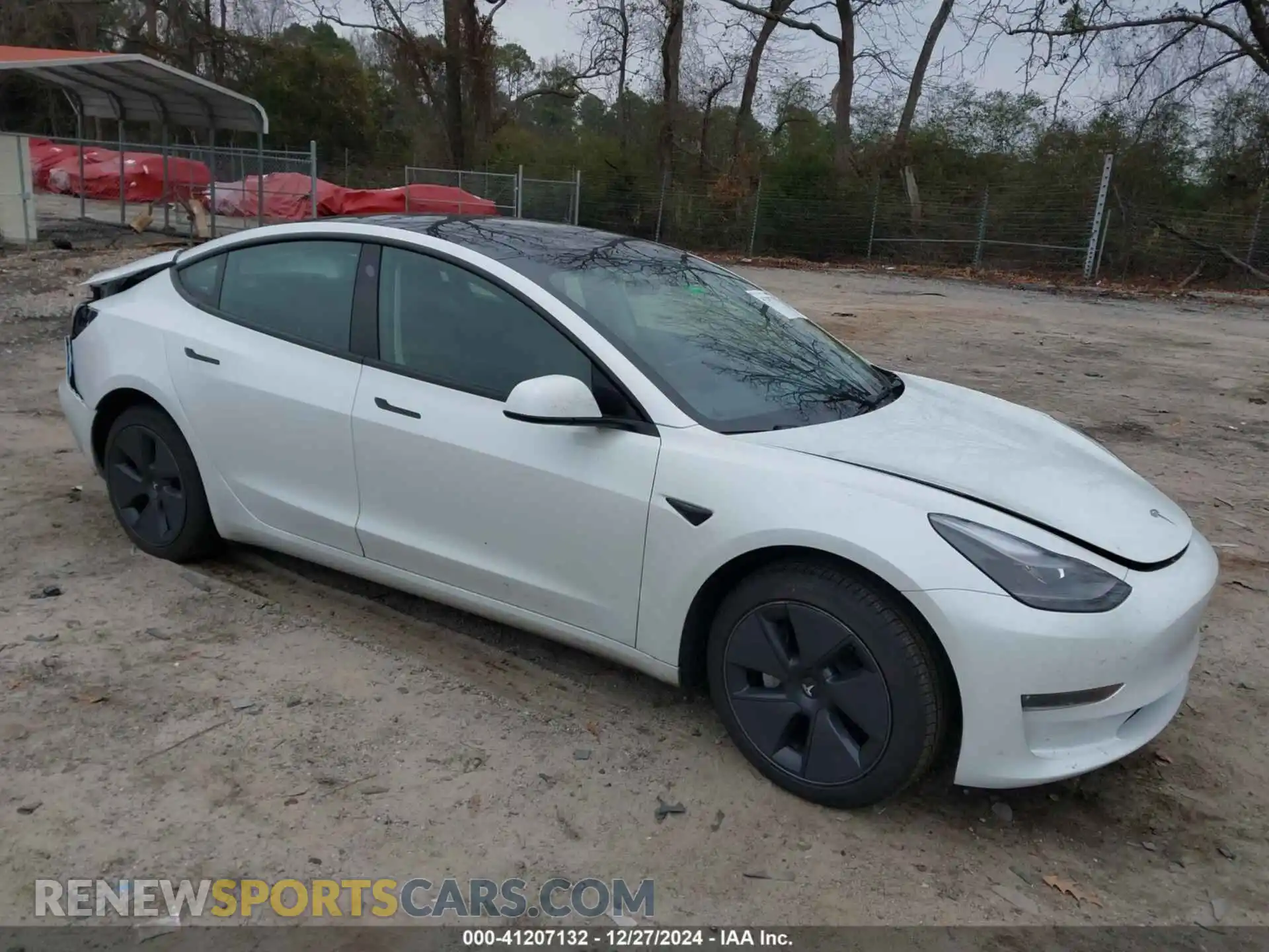1 Photograph of a damaged car 5YJ3E1EB9PF393622 TESLA MODEL 3 2023