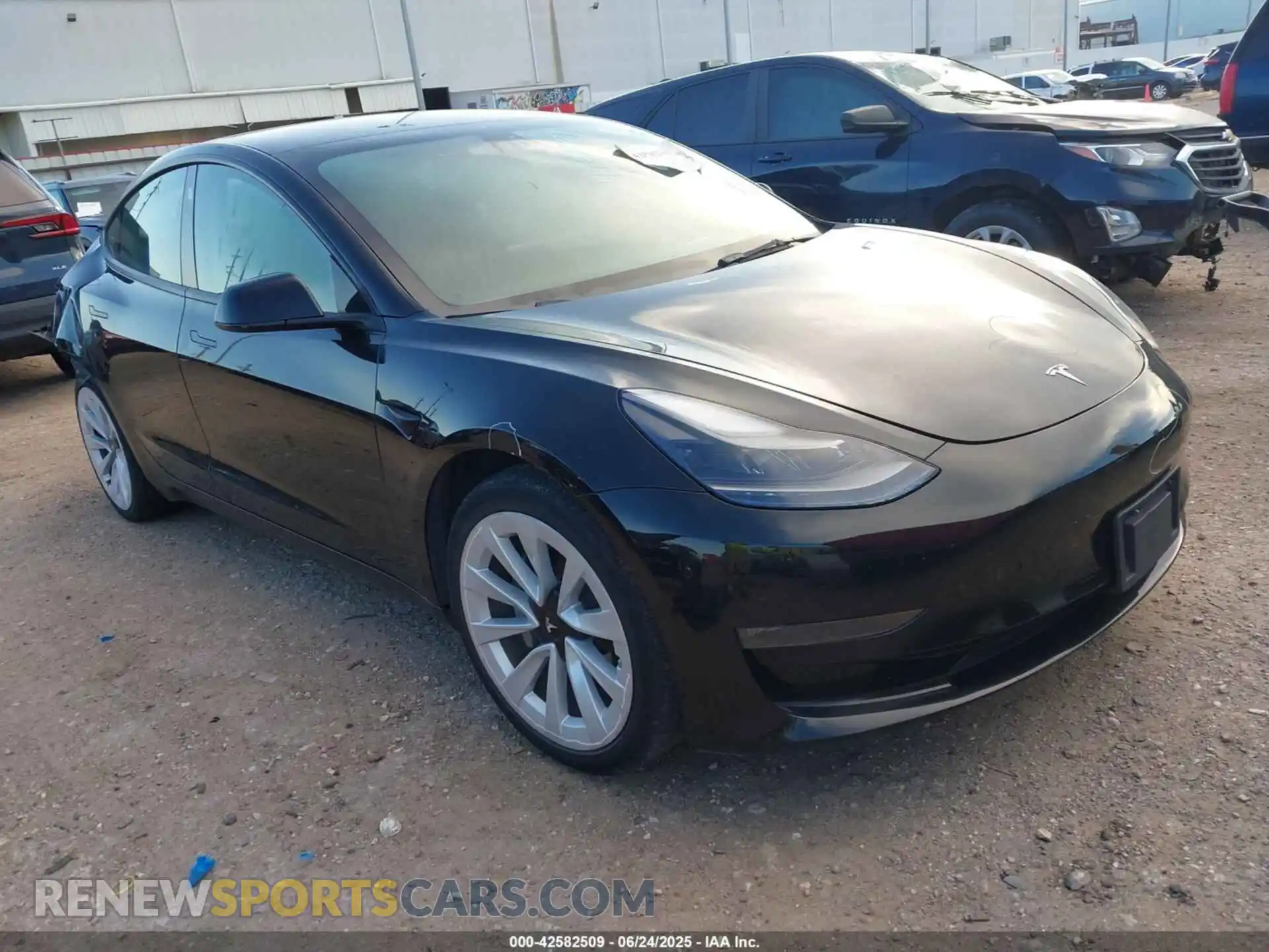 1 Photograph of a damaged car 5YJ3E1EB9PF415232 TESLA MODEL 3 2023