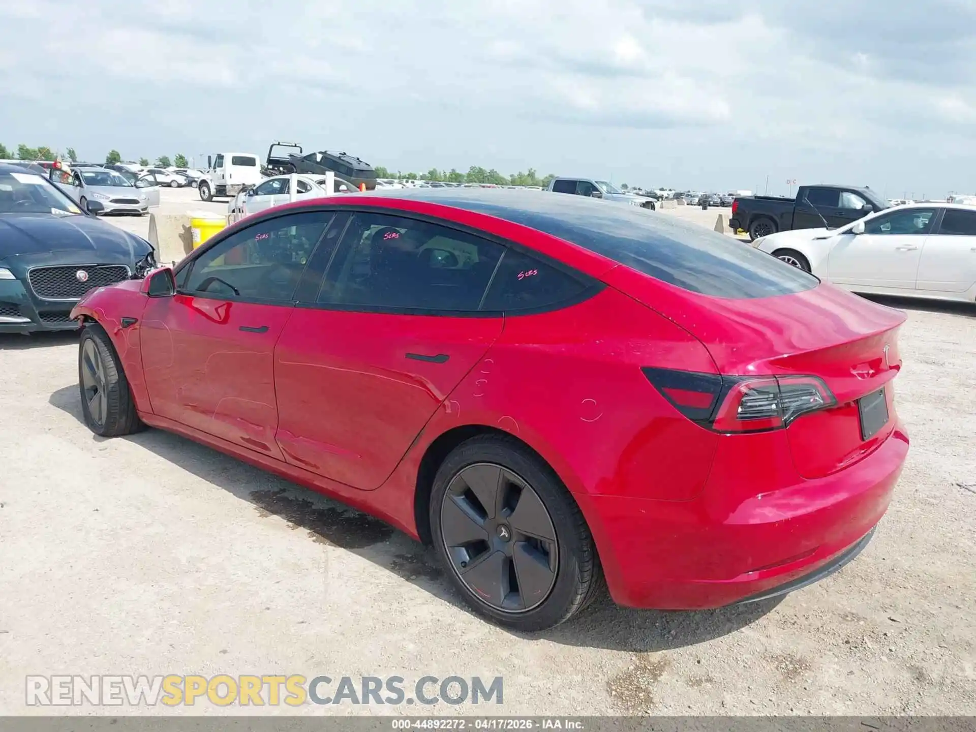 3 Photograph of a damaged car 5YJ3E1EB9PF594887 TESLA MODEL 3 2023