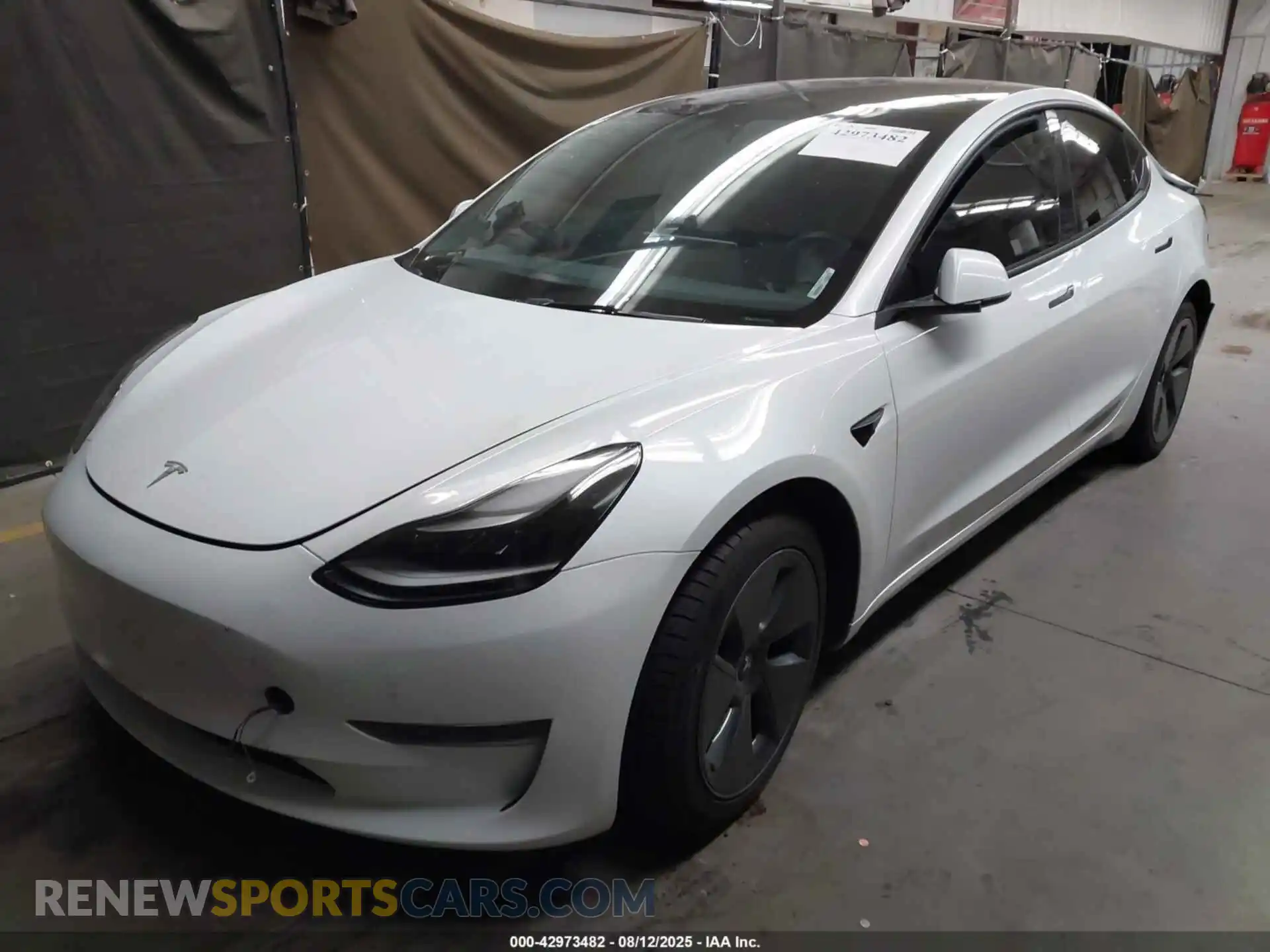 2 Photograph of a damaged car 5YJ3E1EB9PF603376 TESLA MODEL 3 2023