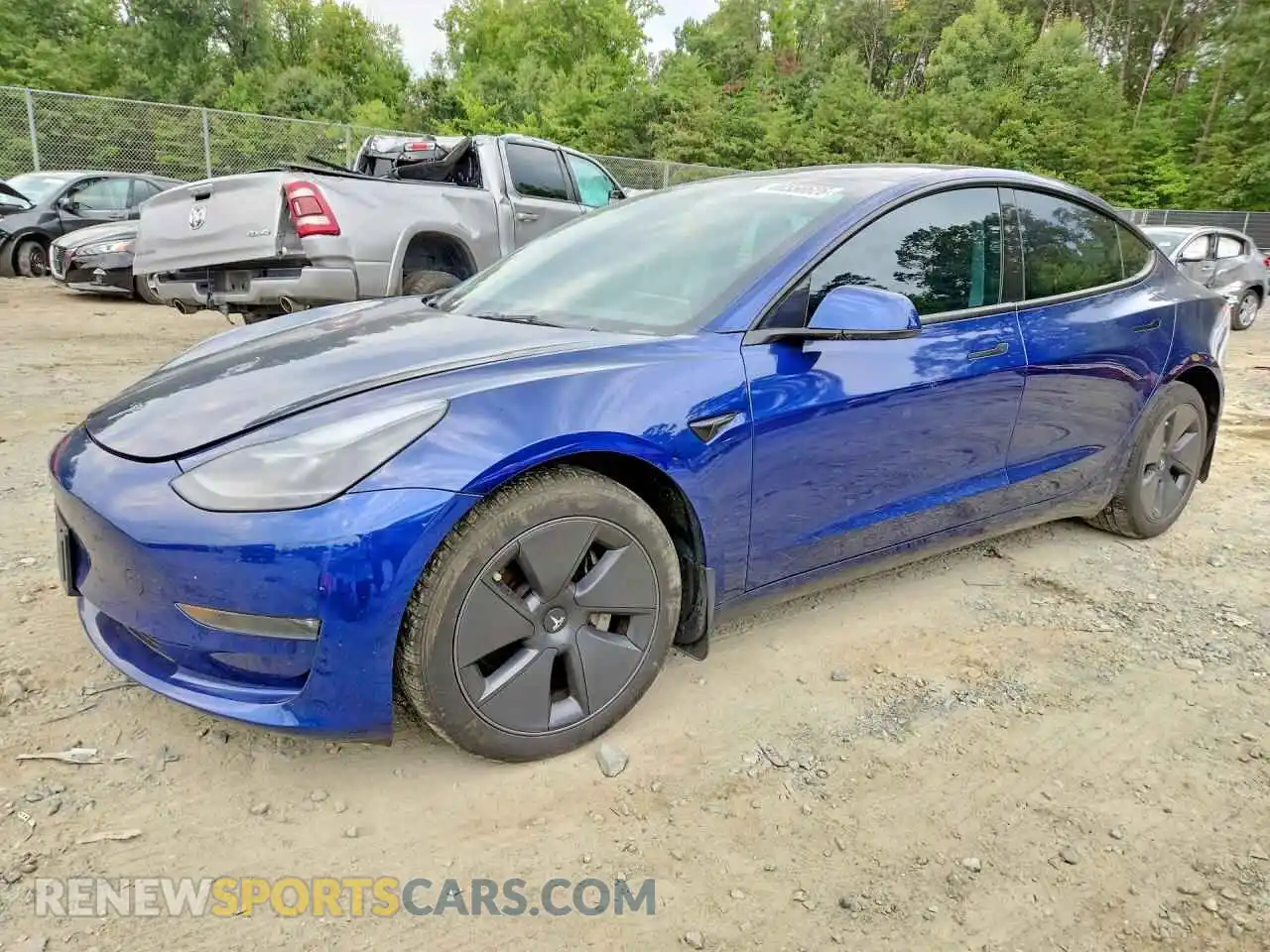1 fotografías del automóvil dañado 5YJ3E1EB9PF635356 TESLA MODEL 3 2023