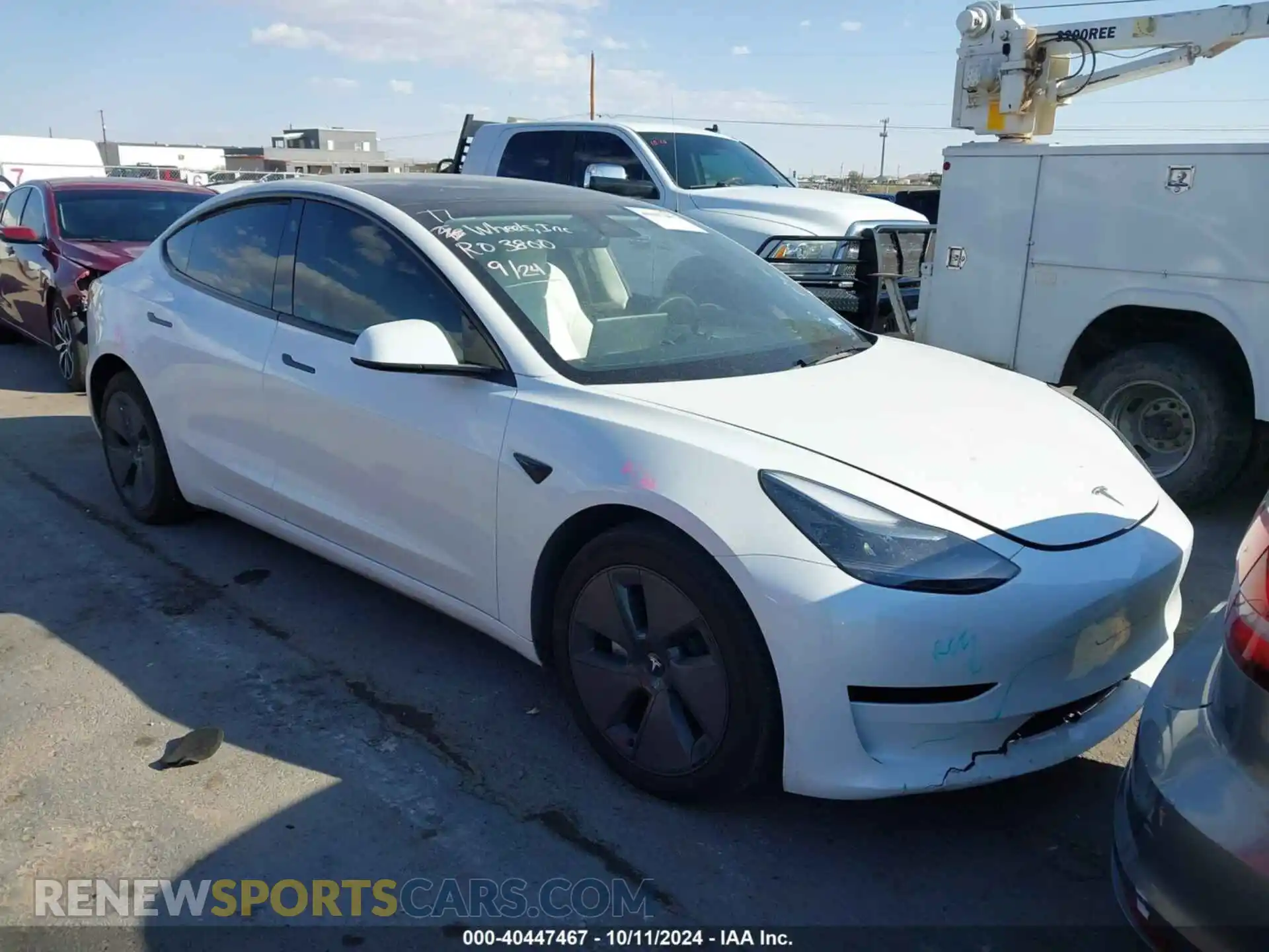 1 Фотография поврежденного автомобиля 5YJ3E1EB9PF675730 TESLA MODEL 3 2023