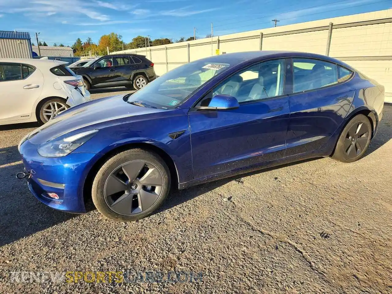 1 fotografías del automóvil dañado 5YJ3E1EB9PF698814 TESLA MODEL 3 2023