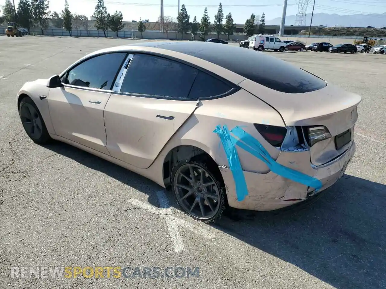 2 Photograph of a damaged car 5YJ3E1EBXPF604178 TESLA MODEL 3 2023