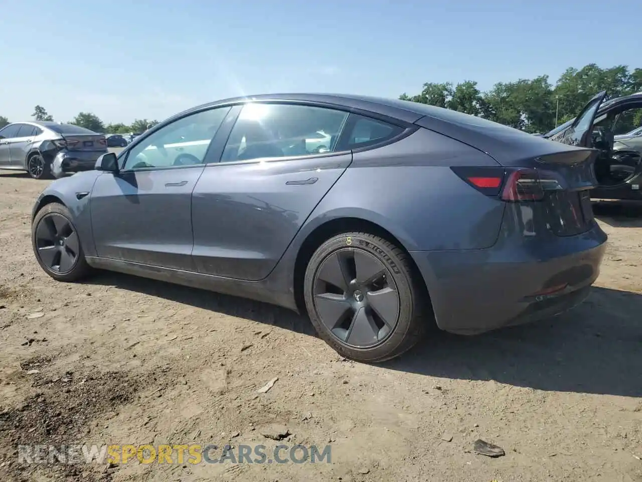 2 Photograph of a damaged car 5YJ3E1EBXPF618985 TESLA MODEL 3 2023