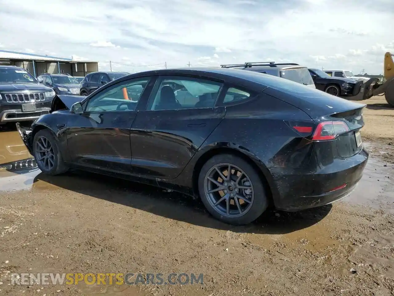 2 Photograph of a damaged car 5YJ3E1EBXPF633082 TESLA MODEL 3 2023