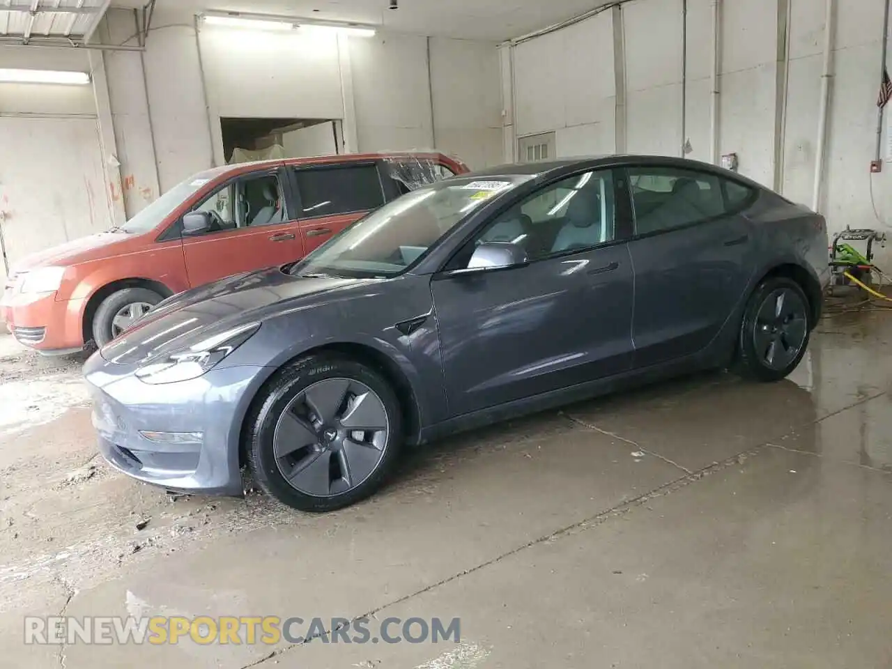 1 Photograph of a damaged car 5YJ3E1EBXPF706600 TESLA MODEL 3 2023