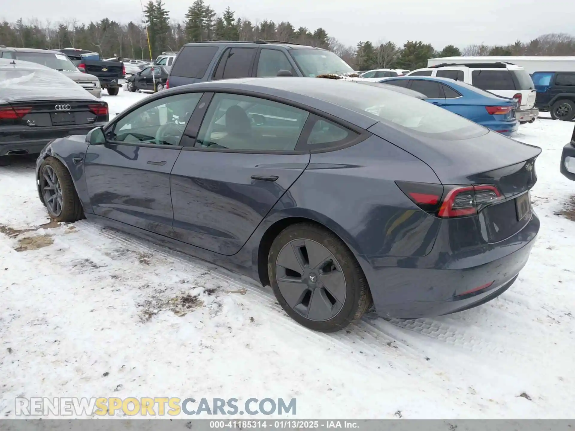 3 Photograph of a damaged car 5YJ3E1EBXPF708122 TESLA MODEL 3 2023