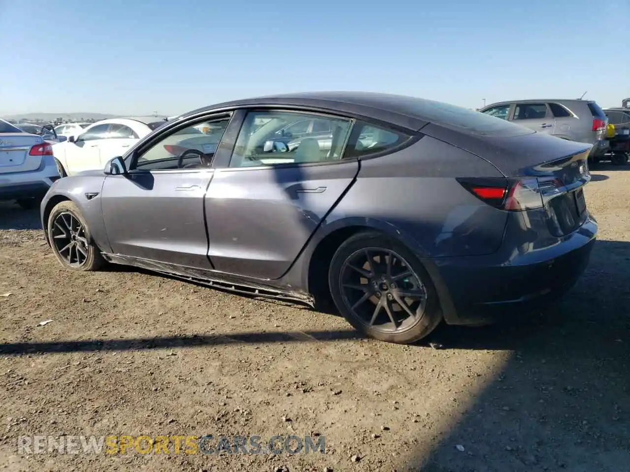 2 Photograph of a damaged car 5YJ3E1EBXPF713496 TESLA MODEL 3 2023