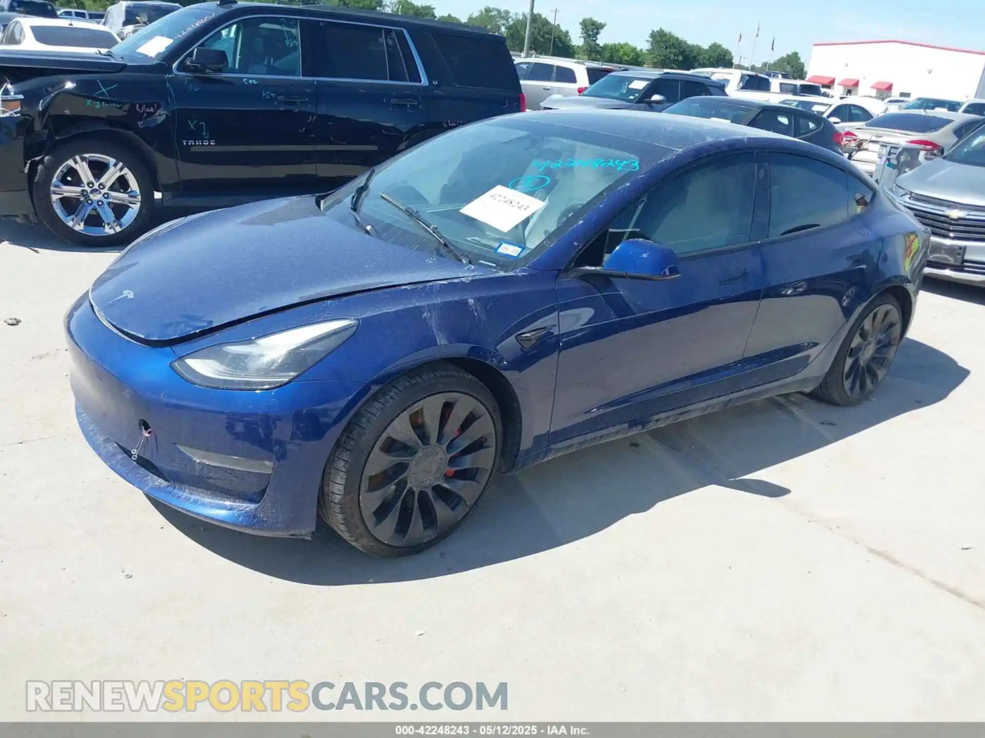2 Фотография поврежденного автомобиля 5YJ3E1EC0PF579218 TESLA MODEL 3 2023