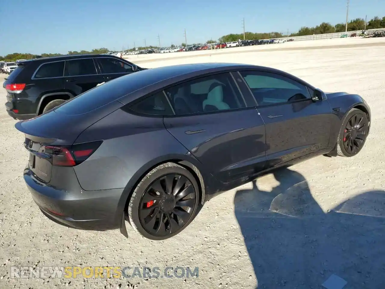 3 Photograph of a damaged car 5YJ3E1EC0PF631513 TESLA MODEL 3 2023