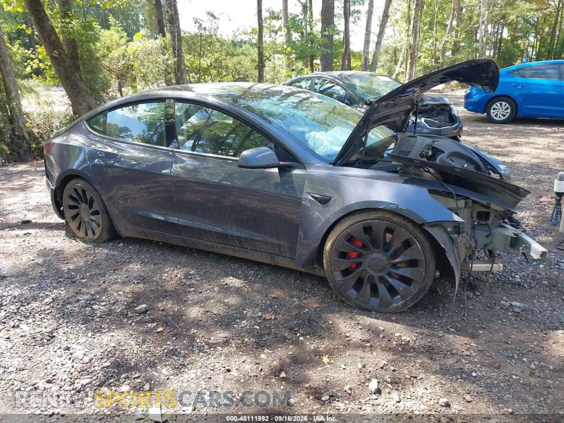 1 fotografías del automóvil dañado 5YJ3E1EC0PF636145 TESLA MODEL 3 2023
