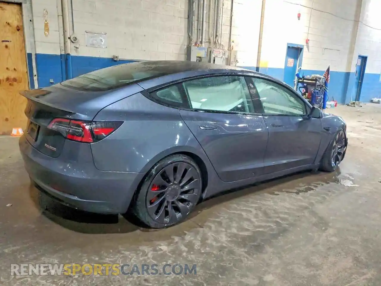 3 Photograph of a damaged car 5YJ3E1EC1PF399200 TESLA MODEL 3 2023