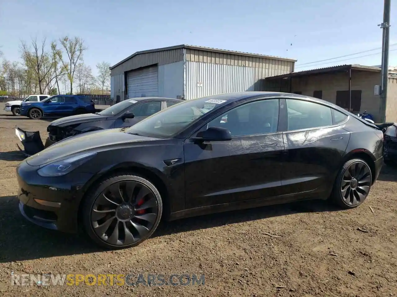 1 fotografías del automóvil dañado 5YJ3E1EC1PF577798 TESLA MODEL 3 2023