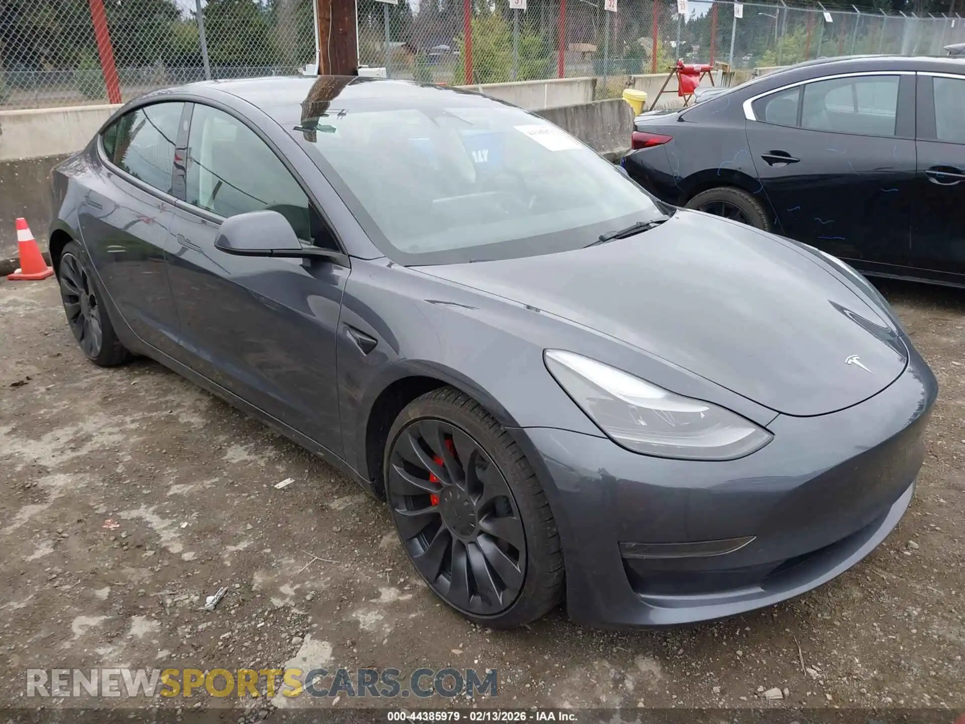 1 Photograph of a damaged car 5YJ3E1EC1PF701407 TESLA MODEL 3 2023