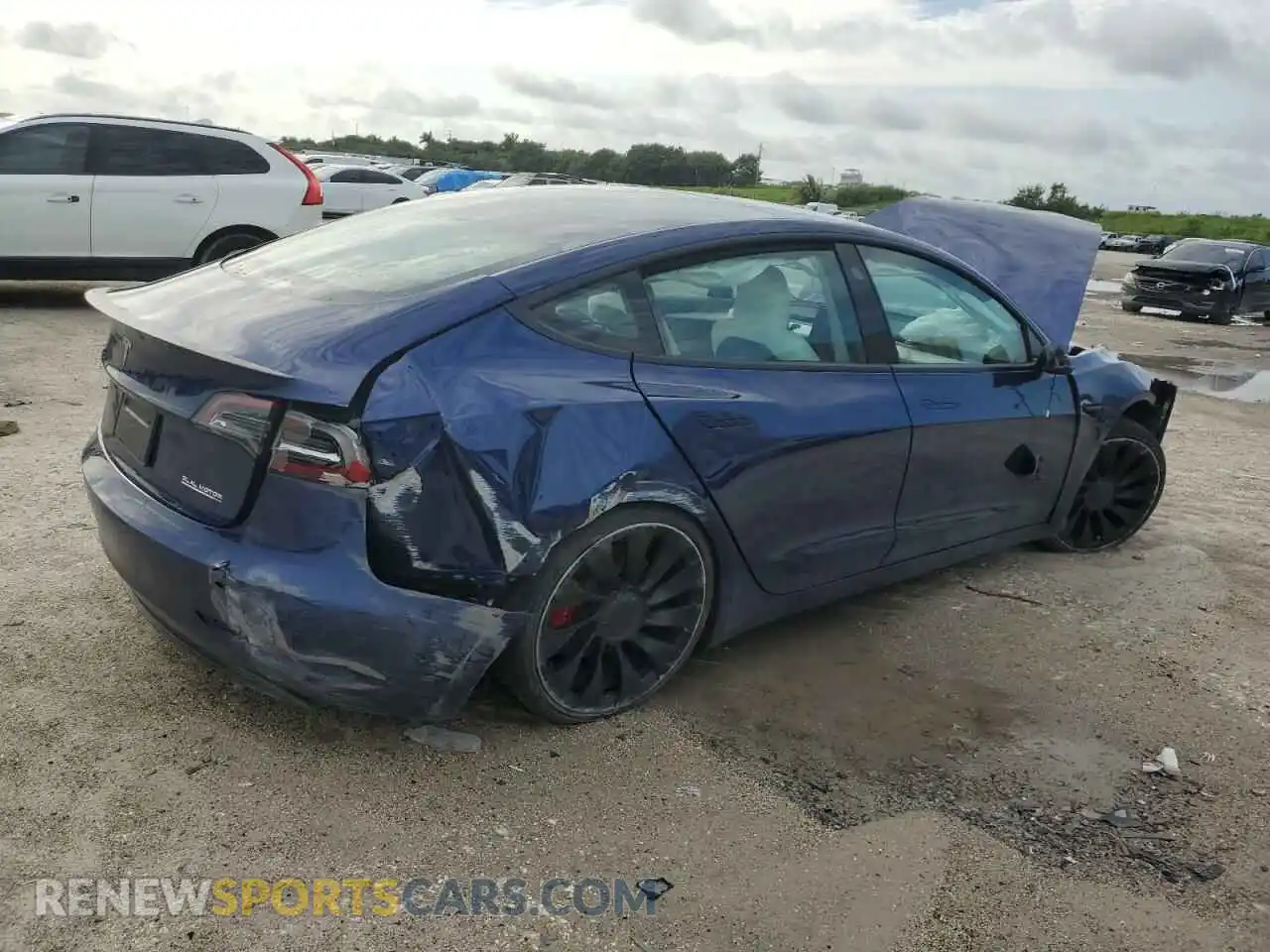 3 Фотография поврежденного автомобиля 5YJ3E1EC1PF707126 TESLA MODEL 3 2023
