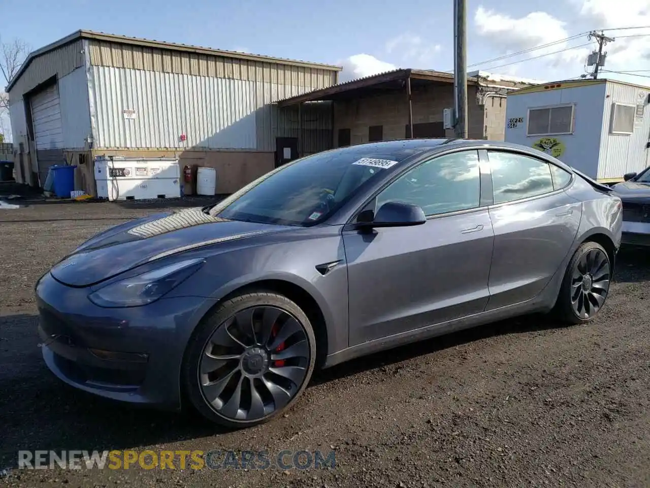1 fotografías del automóvil dañado 5YJ3E1EC1PF710382 TESLA MODEL 3 2023