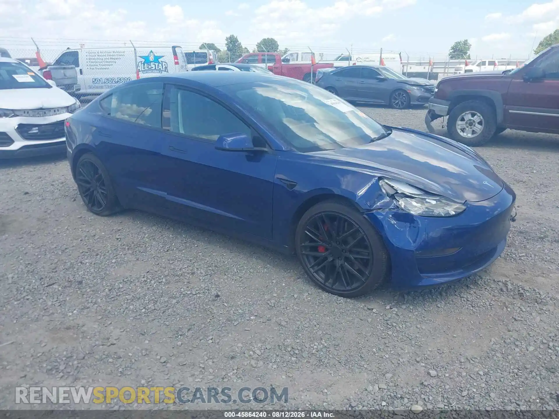 1 Photograph of a damaged car 5YJ3E1EC2PF480710 TESLA MODEL 3 2023