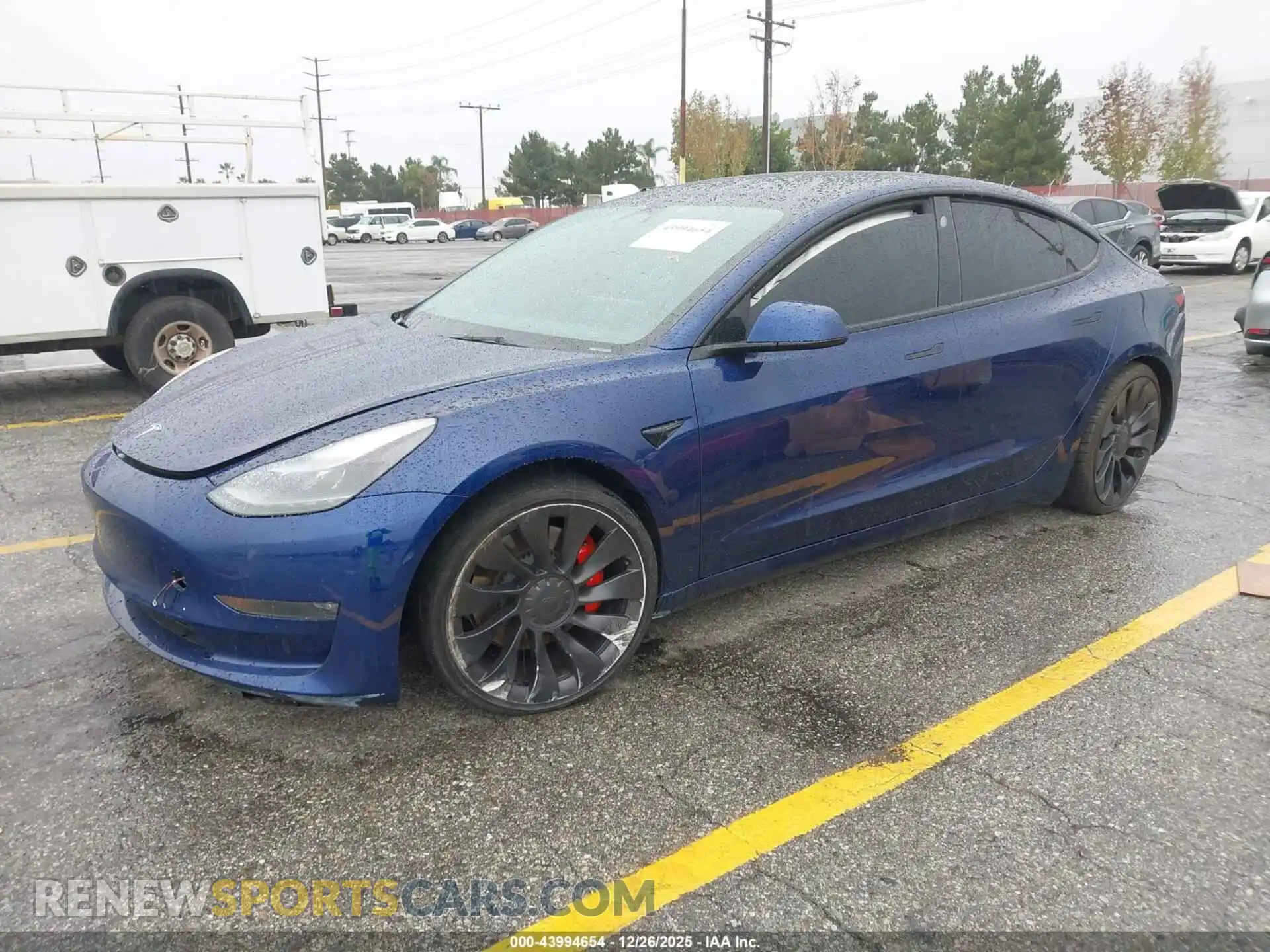 2 Photograph of a damaged car 5YJ3E1EC3PF461387 TESLA MODEL 3 2023