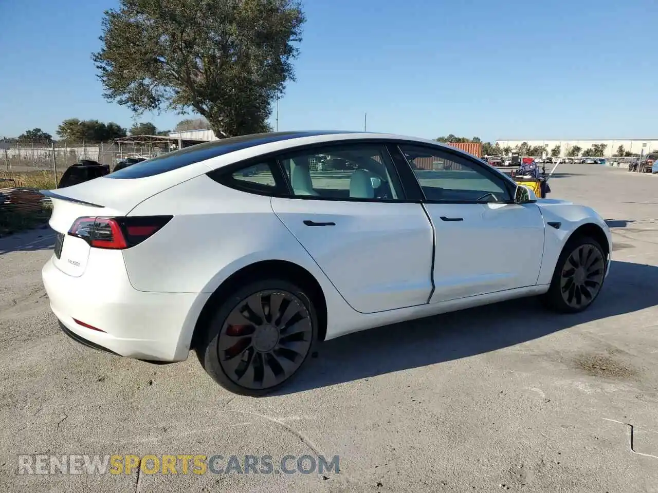 3 Photograph of a damaged car 5YJ3E1EC3PF491506 TESLA MODEL 3 2023