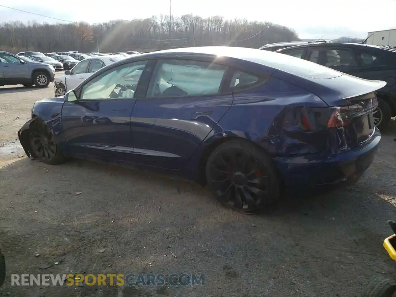 2 Photograph of a damaged car 5YJ3E1EC3PF497967 TESLA MODEL 3 2023