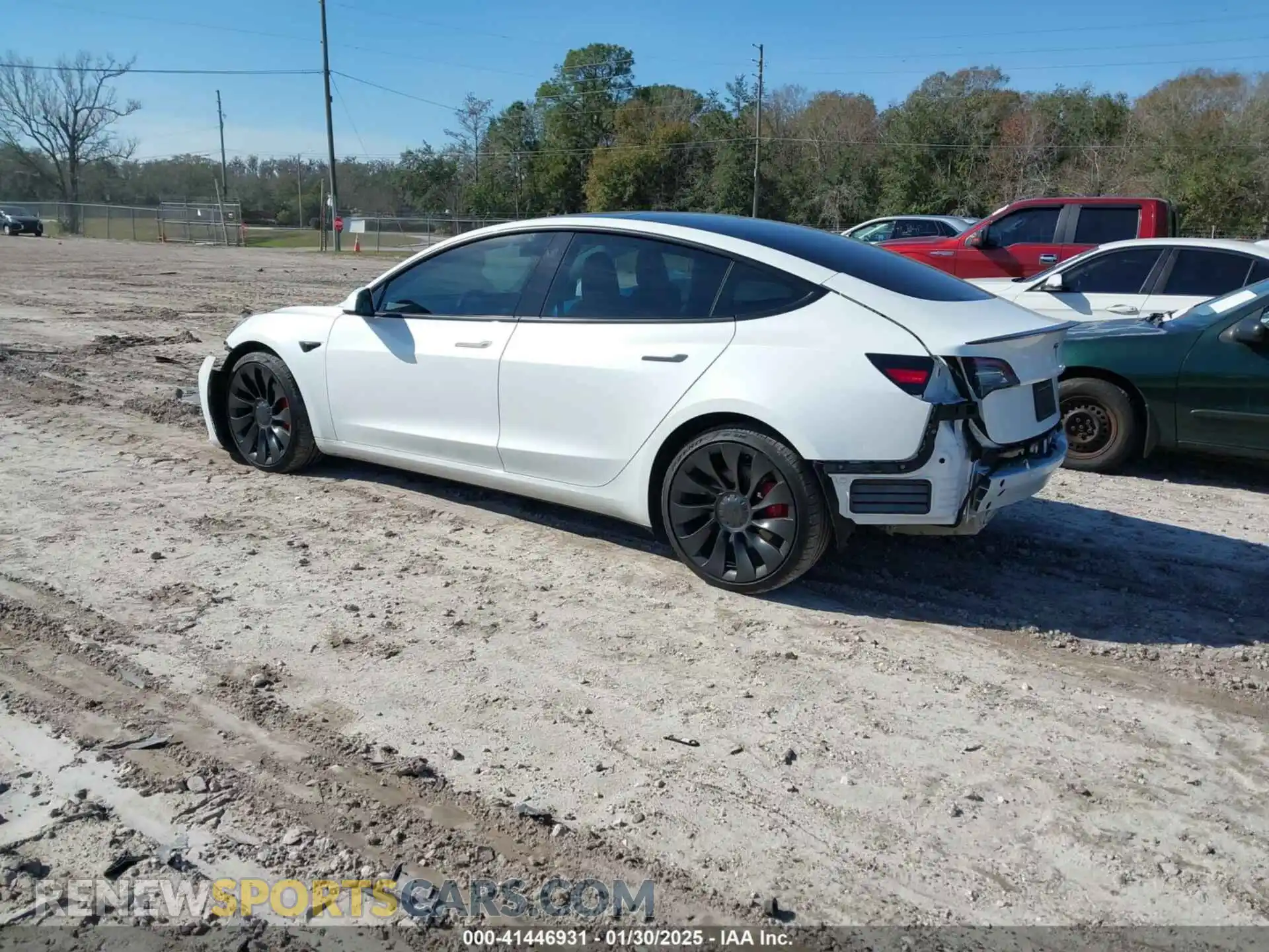 3 Photograph of a damaged car 5YJ3E1EC3PF503833 TESLA MODEL 3 2023