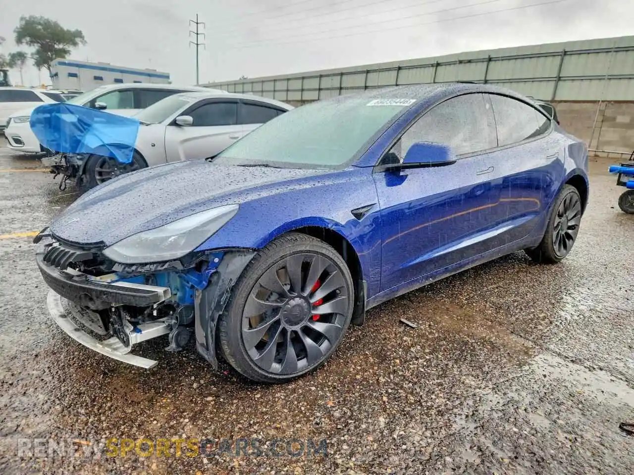 1 fotografías del automóvil dañado 5YJ3E1EC3PF552143 TESLA MODEL 3 2023