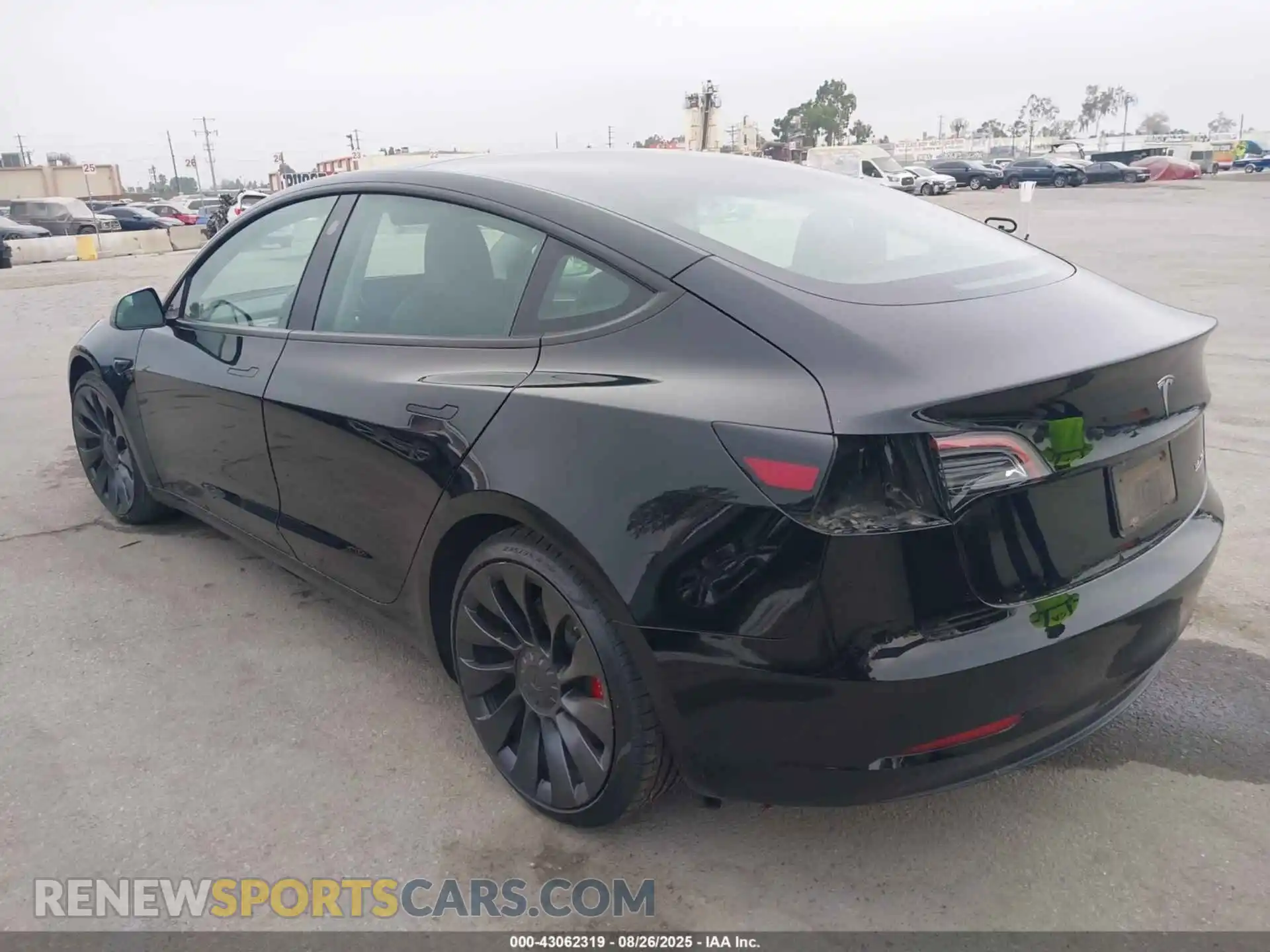 3 Photograph of a damaged car 5YJ3E1EC3PF600739 TESLA MODEL 3 2023